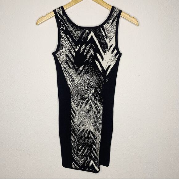 NWT A/X Armani Exchange Textured Knit Sleeveless Bodycon Dress Size XS $108 - Picture 1 of 6